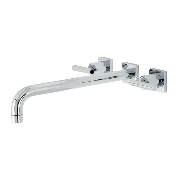 Kingston Brass KS6041CML Wall Mount Tub Faucet, Polished Chrome KS6041CML - main